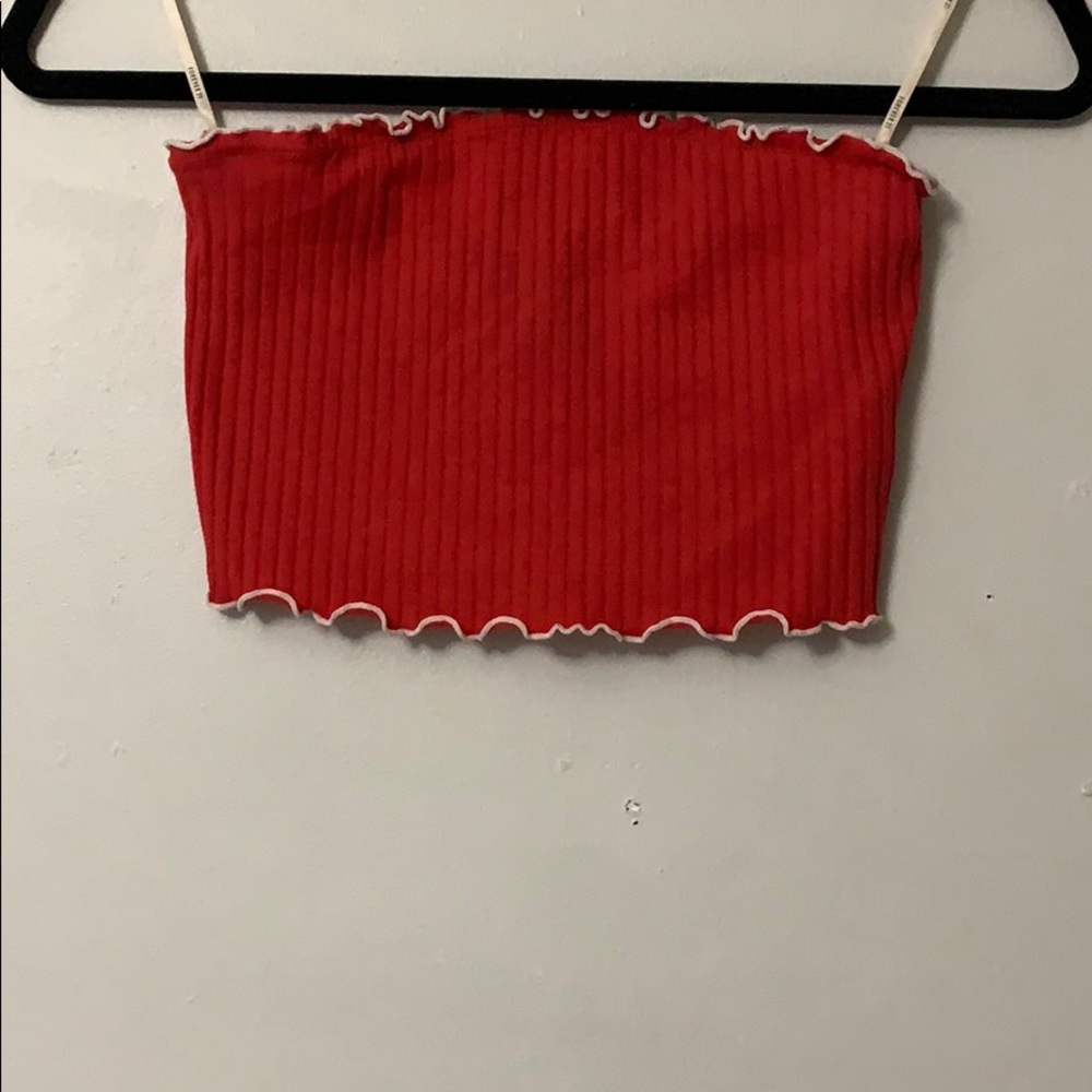 strapless top